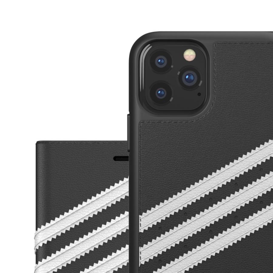 adidas アディダス iPhone 11 Pro Max 手帳型ケース アイフォン 手帳 ケース カバー スマホケース 耐衝撃 TPU SAMBA サンバ ブラック 黒 おしゃれ ブランド | adidas Originals | 05