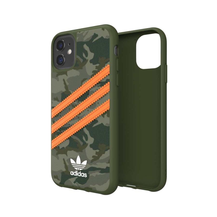 adidas アディダス iPhone11 ケース アイフォン カバー スマホケース 耐衝撃 TPU SAMBA サンバ サンバ カモ x オレンジ おしゃれ スマホカバー ブランド | adidas Originals | 06
