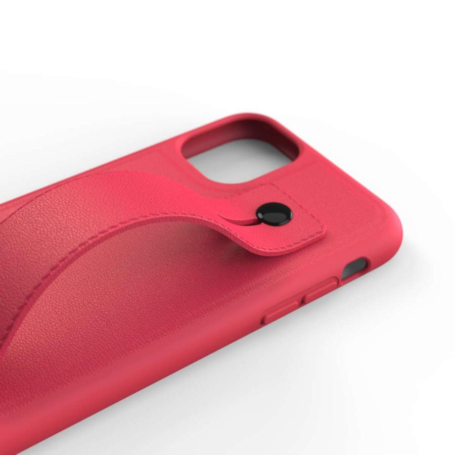 adidas アディダス iPhone11ケース アイフォン カバー スマホケース ハンドストラップ ベルト 落下防止 スタンド機能 シグナルピンク おしゃれ ブランド｜smartstyle-select｜05