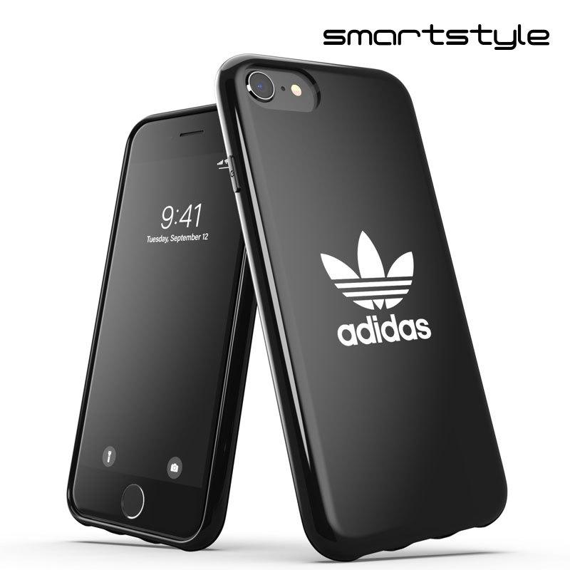 adidas アディダス iPhone SE ケース (第2世代 ) iPhone 6/6S/7/8 アディダス トレフォイル ロゴ ブラック おしゃれ ブランド | adidas Originals