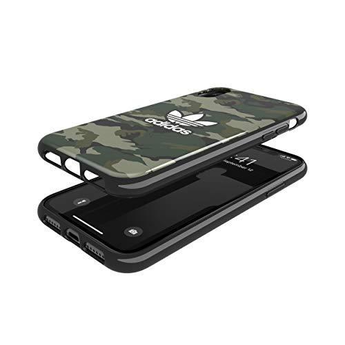 adidas アディダス iPhone XR ケース スマホケース アイフォン カバー 耐衝撃 TPU カモ柄 プリント ブラック x ナイトカーゴ 黒 おしゃれ スマホカバー ブランド | adidas Originals | 02