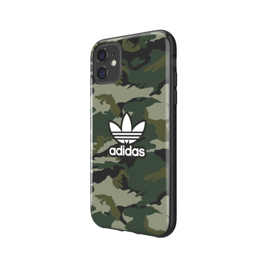 adidas アディダス iPhone11 ケース スマホケース アイフォン カバー 耐衝撃 TPU カモ柄 プリント ブラック x ナイトカーゴ 黒 おしゃれ スマホカバー ブランド | adidas Originals | 02