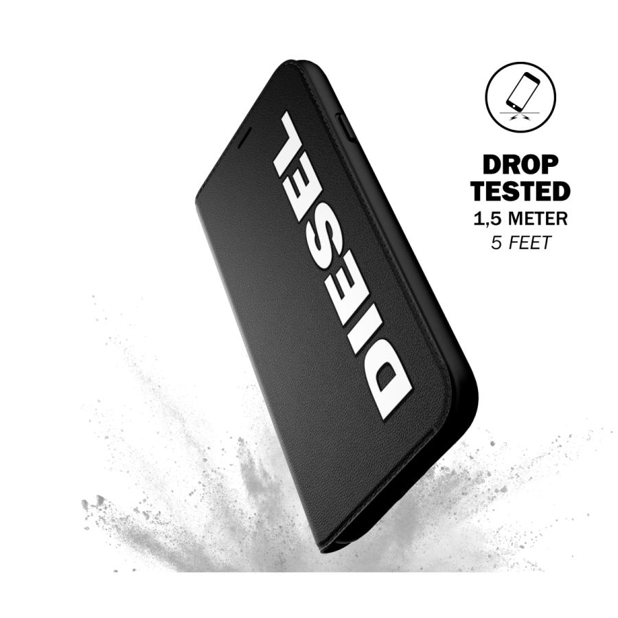DIESEL ディーゼル iPhone X / XS 手帳型ケース アイフォン 手帳