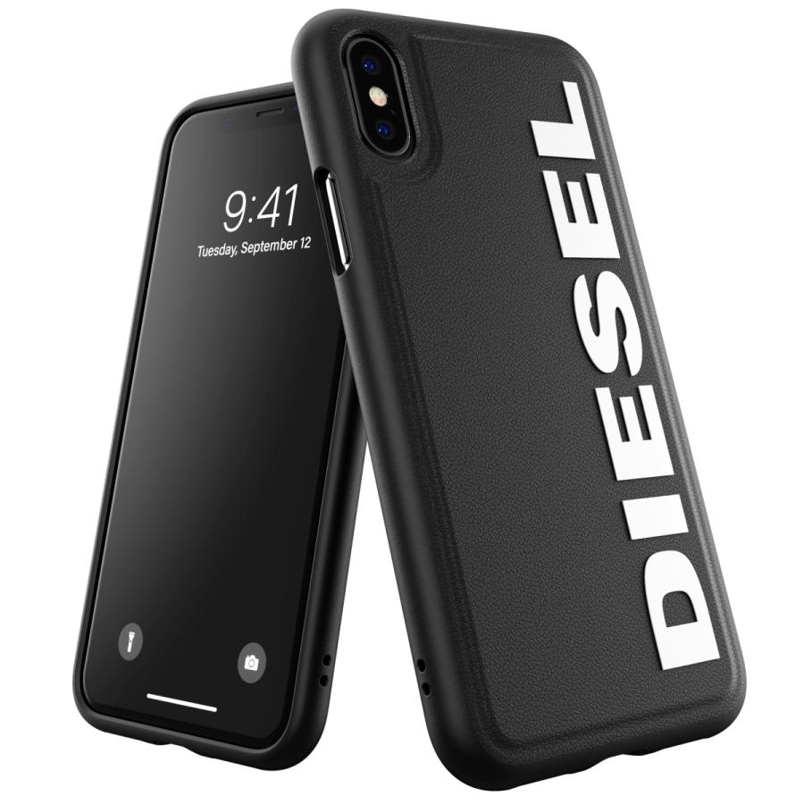 DIESEL ディーゼル iPhone X / iPhone XS ケース マホケース アイフォン カバー 耐衝撃 TPU ロゴ ラバー