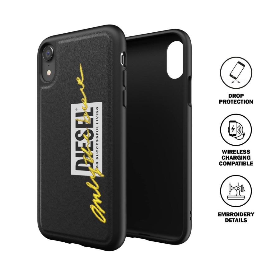 DIESEL iPhone XR ケース FW20 刺繍ディテール（ディーゼル iPhoneXR