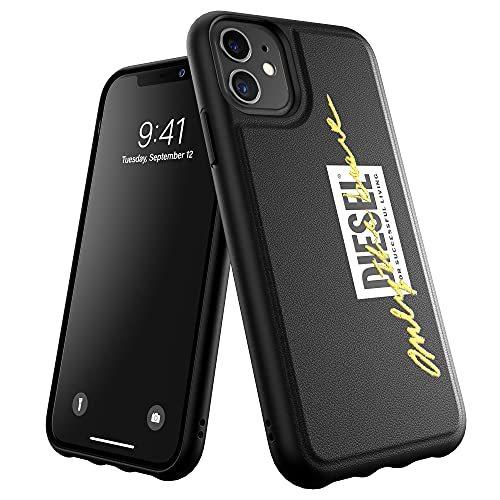 ☆送料無料 DIESEL iPhone11 ケース スマホ ブラック 1479 DIESEL（ディーゼル） DIESEL iPhone11 ケース FW20 刺繍ディテール
