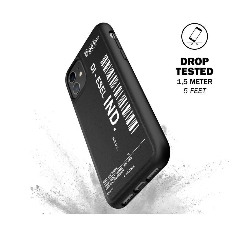 DIESEL ディーゼル iPhone ケース アイフォン カバー スマホケース バーコード グラフィック おしゃれ ブランド ロゴ 耐衝撃 TPU 各機種対応 ブラック 黒 保護｜smartstyle-select｜03