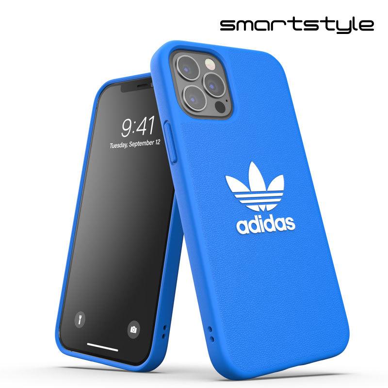 adidas アディダス iPhone12 / iPhone12pro ケース アイフォン カバー スマホケース 耐衝撃 TPU BASIC ブルーバード 青 おしゃれ スマホカバー ブランド | adidas Originals
