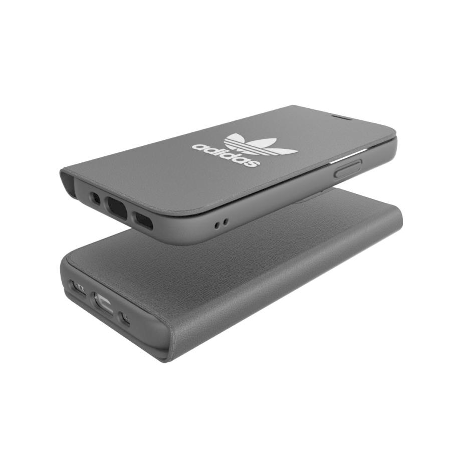 adidas アディダス iPhone 12 Mini 手帳型ケース アイフォン 手帳 ケース カバー スマホケース 耐衝撃 TPU BASIC ブラック 黒 おしゃれ スマホカバー ブランド | adidas Originals | 02