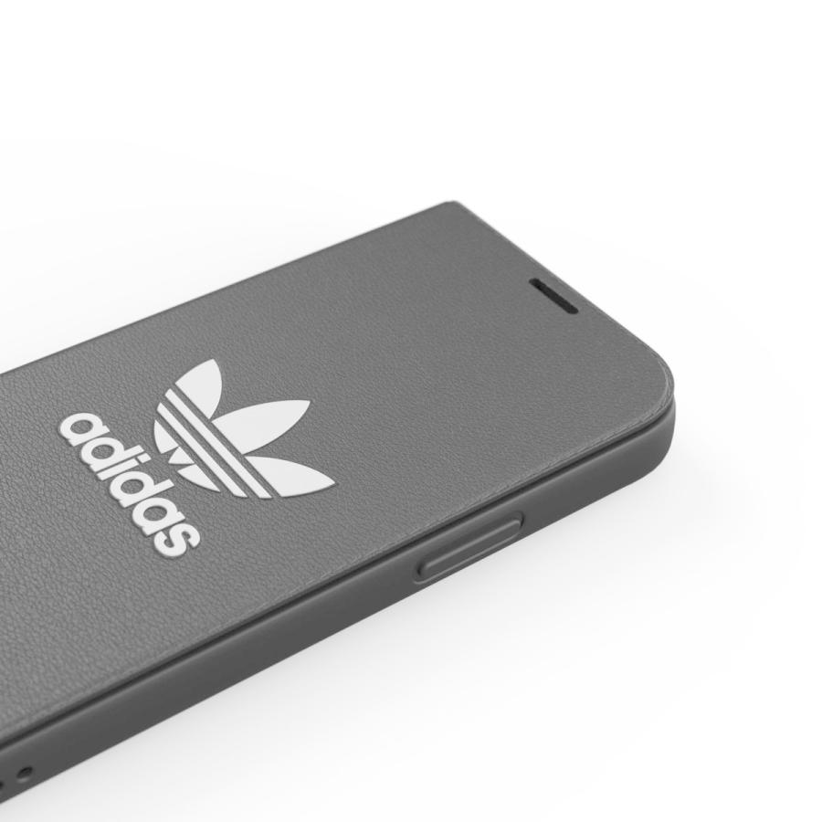 adidas アディダス iPhone 12 Mini 手帳型ケース アイフォン 手帳 ケース カバー スマホケース 耐衝撃 TPU BASIC ブラック 黒 おしゃれ スマホカバー ブランド | adidas Originals | 04
