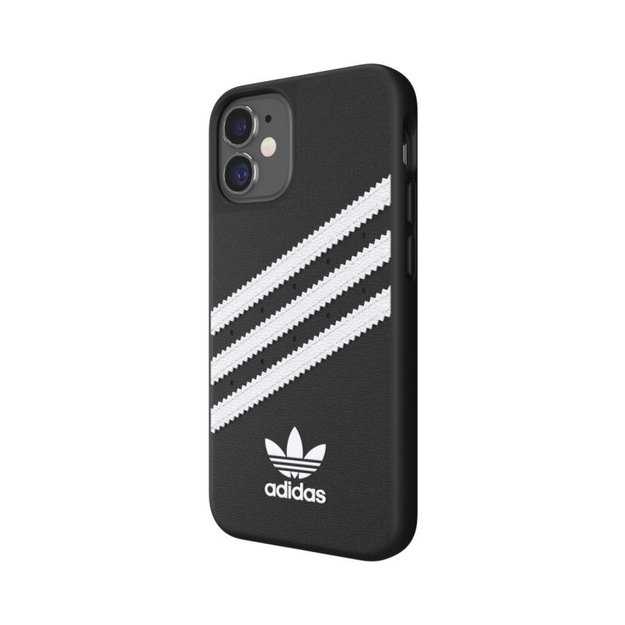 adidas アディダス iPhone 12 Mini ケース アイフォン カバー スマホケース 耐衝撃 TPU SAMBA サンバ ブラック 黒 おしゃれ スマホカバー ブランド | adidas Originals | 03