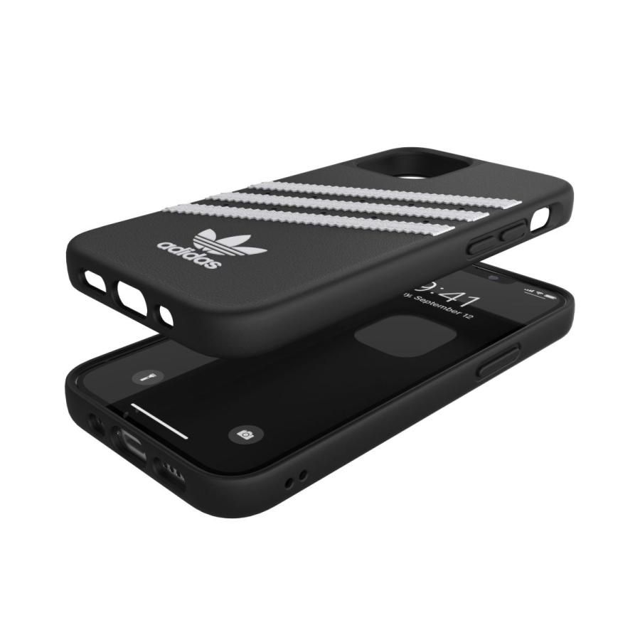 adidas アディダス iPhone 12 Mini ケース アイフォン カバー スマホケース 耐衝撃 TPU SAMBA サンバ ブラック 黒 おしゃれ スマホカバー ブランド | adidas Originals | 05