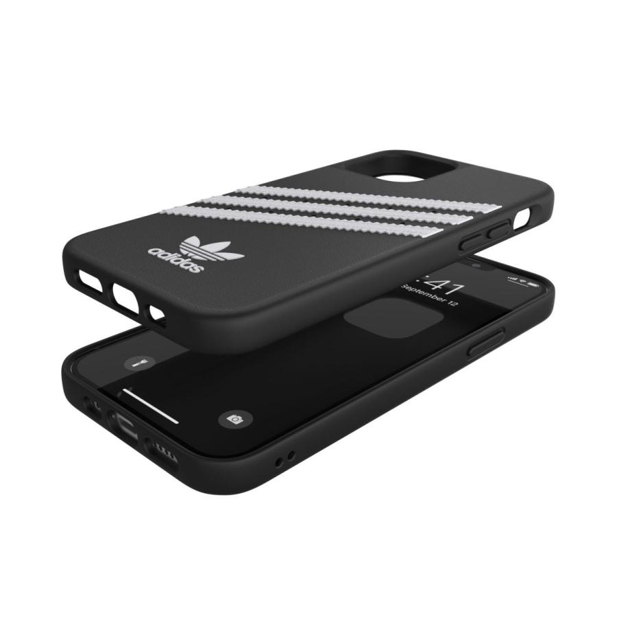 adidas アディダス iPhone12 / iPhone12pro ケース アイフォン カバー スマホケース 耐衝撃 TPU SAMBA サンバ ブラック 黒 おしゃれ スマホカバー ブランド | adidas Originals | 05