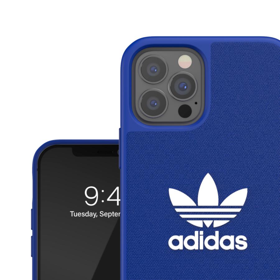 adidas アディダス iPhone12 / iPhone12pro ケース アイフォン カバー スマホケース 耐衝撃 TPU adicolor パワーブルー 青 おしゃれ スマホカバー ブランド｜smartstyle-select｜07