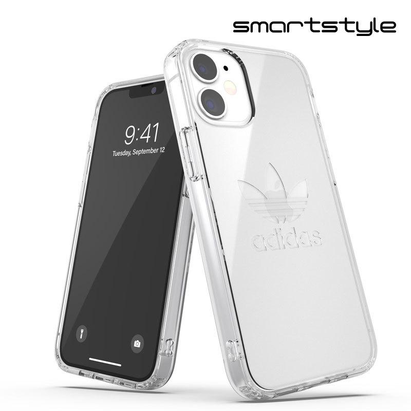 adidas アディダス iPhone 12 Mini ケース クリアケース スマホケース アイフォン カバー 耐衝撃 TPU ビッグ・ロゴ クリアカラー 透明 おしゃれ ブランド | adidas Originals