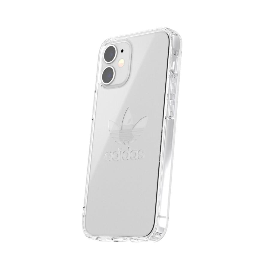 adidas アディダス iPhone 12 Mini ケース クリアケース スマホケース アイフォン カバー 耐衝撃 TPU ビッグ・ロゴ クリアカラー 透明 おしゃれ ブランド | adidas Originals | 03