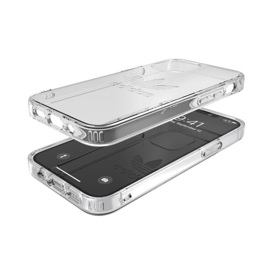 adidas アディダス iPhone 12 Mini ケース クリアケース スマホケース アイフォン カバー 耐衝撃 TPU ビッグ・ロゴ クリアカラー 透明 おしゃれ ブランド | adidas Originals | 05