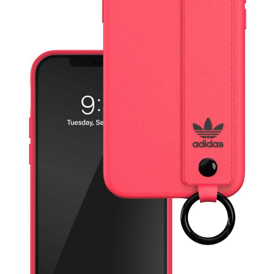 adidas アディダス iPhone12 / iPhone12pro ケース アイフォン カバー スマホケース ハンドストラップ ベルト 落下防止 スタンド機能 シグナルピンク ブランド｜smartstyle-select｜06