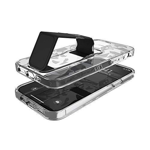 adidas アディダス iPhone12 / iPhone12pro ケース アイフォン カバー スマホケース 6.1インチ アディダス クリアグリップケース スマホケース グレーxブラック | adidas Originals | 05