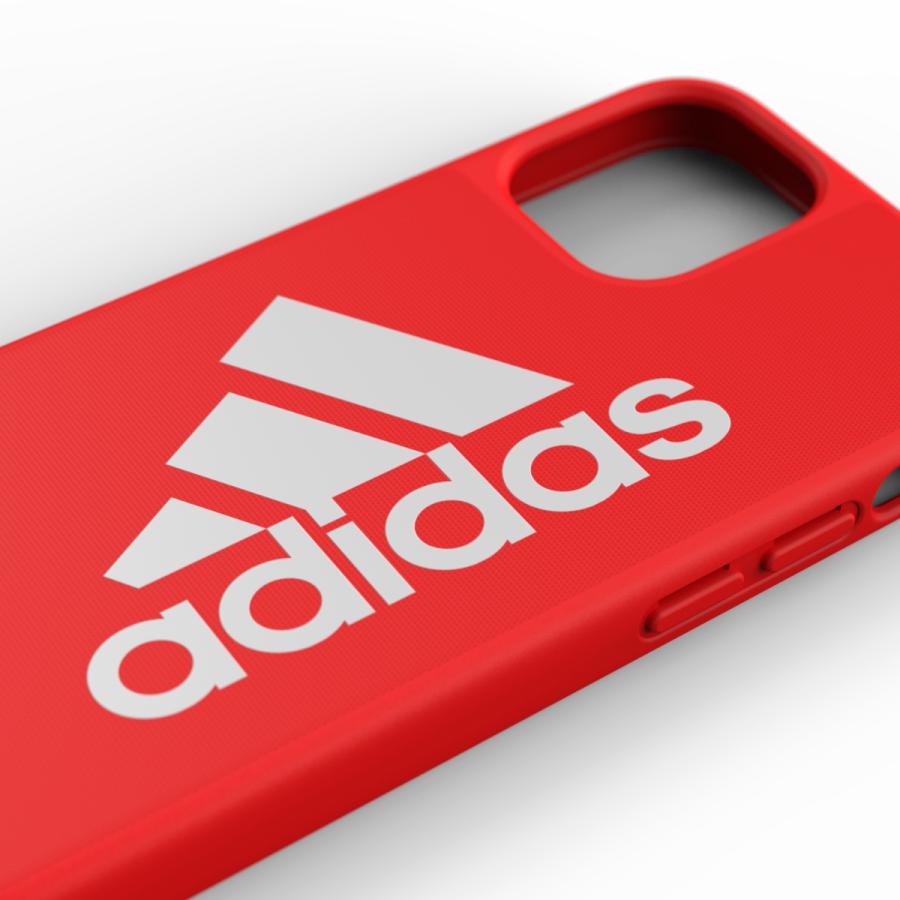 adidas アディダス iPhone 12 Mini ケース アイフォン カバー スマホケース アイコニック スポーツ ロゴ 耐衝撃 軽量 TPU スカーレット レッド 赤 ブランド | adidas | 04