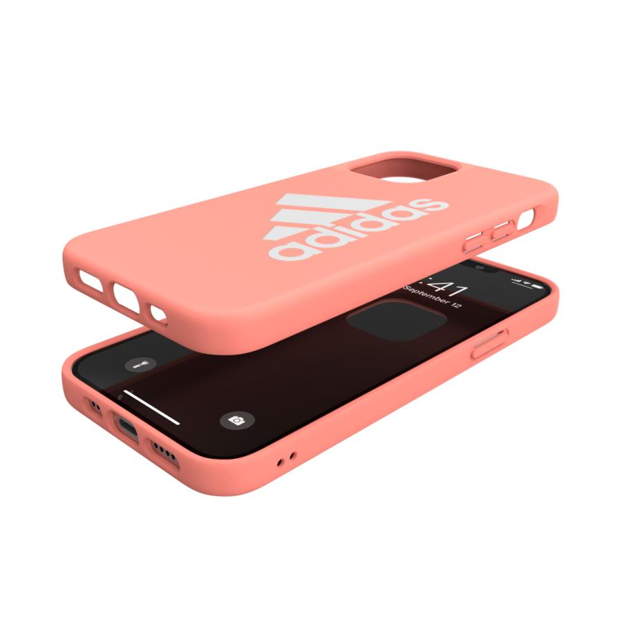 adidas アディダス iPhone12 / iPhone12pro ケース アイフォン カバー スマホケース アイコニック スポーツ ロゴ 耐衝撃 軽量 TPU グローリーピンク ブランド | adidas | 02