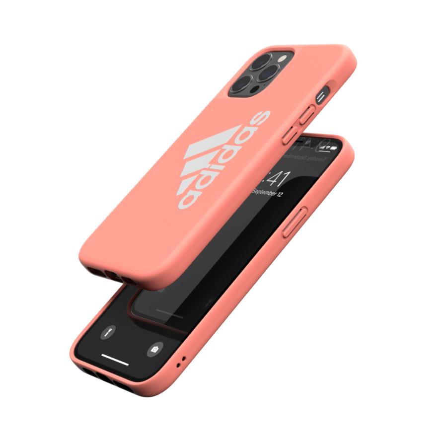 adidas アディダス iPhone 12 Pro Max ケース アイフォン カバー スマホケース アイコニック スポーツ ロゴ 耐衝撃 軽量 TPU グローリーピンク ブランド | adidas | 05