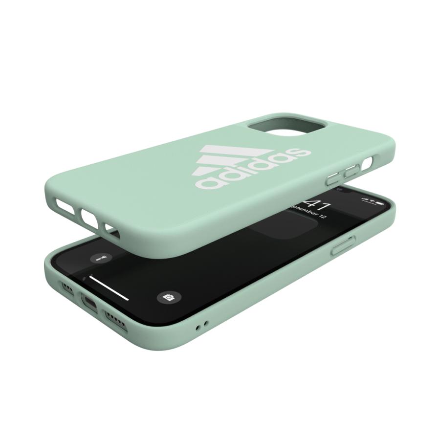 adidas アディダス iPhone 12 Pro Max ケース アイフォン カバー スマホケース アイコニック スポーツ ロゴ 耐衝撃 軽量 TPU グリーンティント ブランド | adidas | 02