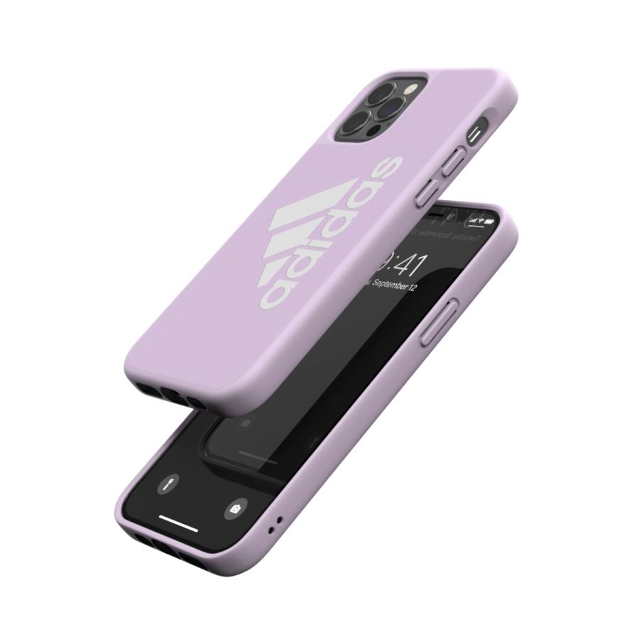 adidas アディダス iPhone12 / iPhone12pro ケース アイフォン カバー スマホケース アイコニック スポーツ ロゴ 耐衝撃 軽量 TPU パープルティント ブランド | adidas | 05