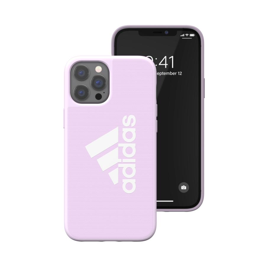 adidas アディダス iPhone 12 Pro Max ケース アイフォン カバー スマホケース アイコニック スポーツ ロゴ 耐衝撃 軽量 TPU パープルティント ブランド | adidas | 03