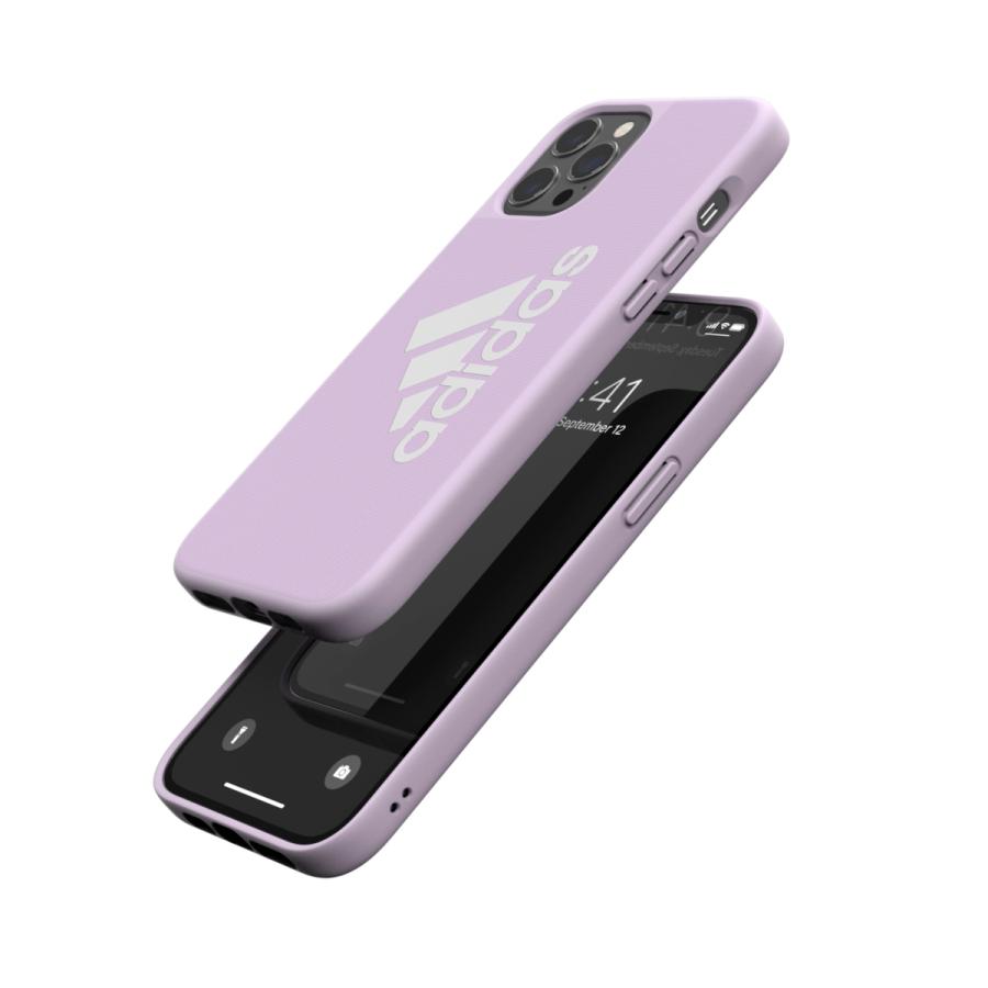 adidas アディダス iPhone 12 Pro Max ケース アイフォン カバー スマホケース アイコニック スポーツ ロゴ 耐衝撃 軽量 TPU パープルティント ブランド | adidas | 05