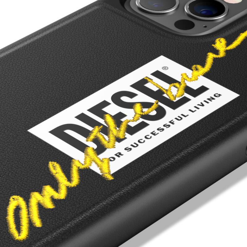 DIESEL ディーゼル iPhone ケース 刺繍ディテール 耐衝撃 TPU ブラック 黒 各機種対応 かわいい シンプル メンズ レディース おしゃれ ブランド black 傷防止｜smartstyle-select｜04