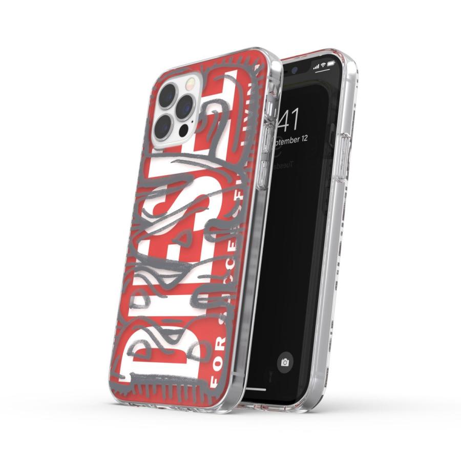 【在庫セール】DIESEL iPhone12ケース / iPhone12proケ DIESEL ディーゼル iPhone12/12pro ケース クリアケース