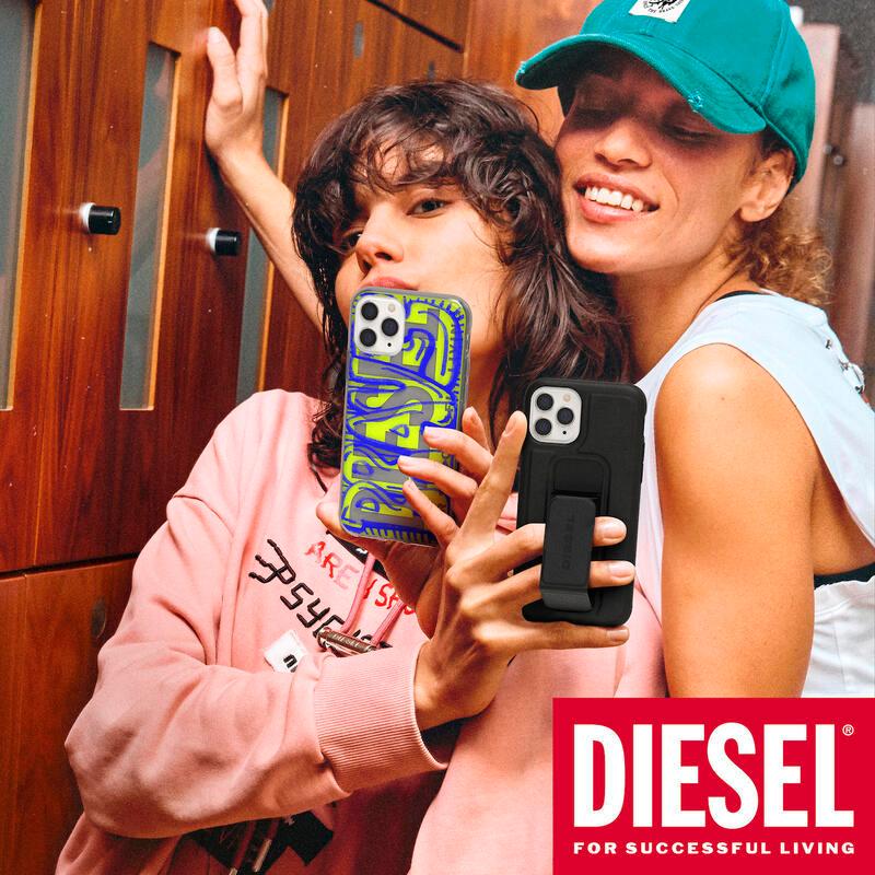 DIESEL ディーゼル iPhone 13 12 11 Pro Max SE3 SE2 ケース アイフォン カバー スマホケース クリア 耐衝撃 TPU おしゃれ ブランド ロゴ プリント 各機種対応 | DIESEL | 15