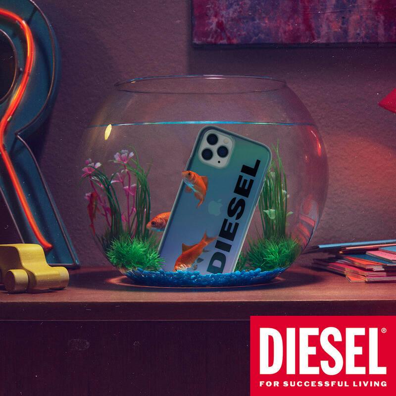 DIESEL ディーゼル iPhone 13 12 11 Pro Max SE3 SE2 ケース アイフォン カバー スマホケース クリア 耐衝撃 TPU おしゃれ ブランド ロゴ プリント 各機種対応 | DIESEL | 17