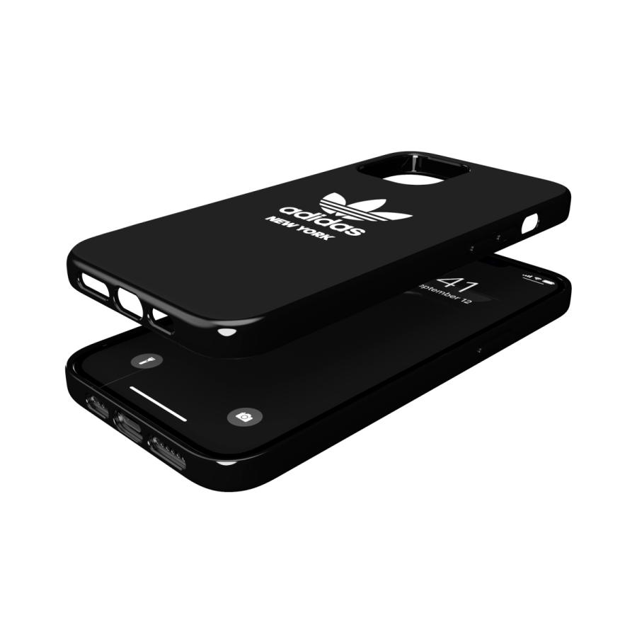【※返品不可※アディダス在庫処分品】 adidas iPhone 12 Pro Max ケース TPU 都市シリーズ ニューヨーク ロゴ ブラック 黒 | adidas | 02