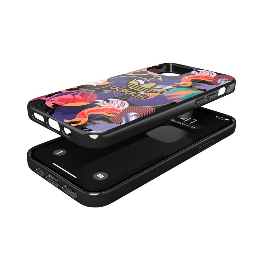 adidas アディダス iPhone 12 / iPhone 12pro ケース 耐衝撃 TPU CNY チャイニーズニューイヤー 旧正月デザイン グラフィック プリント 柄 カラフル 送料無料 | adidas | 02
