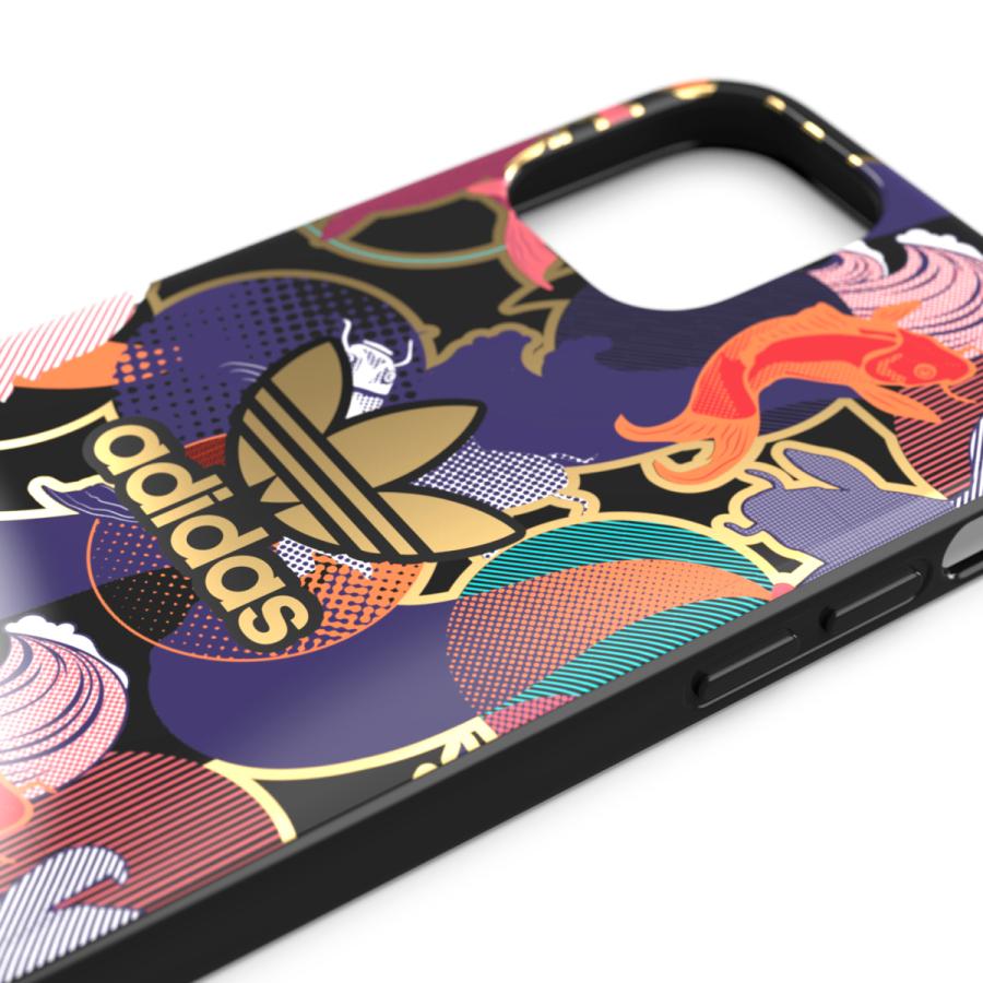 adidas アディダス iPhone 12 / iPhone 12pro ケース 耐衝撃 TPU CNY チャイニーズニューイヤー 旧正月デザイン グラフィック プリント 柄 カラフル 送料無料 | adidas | 04