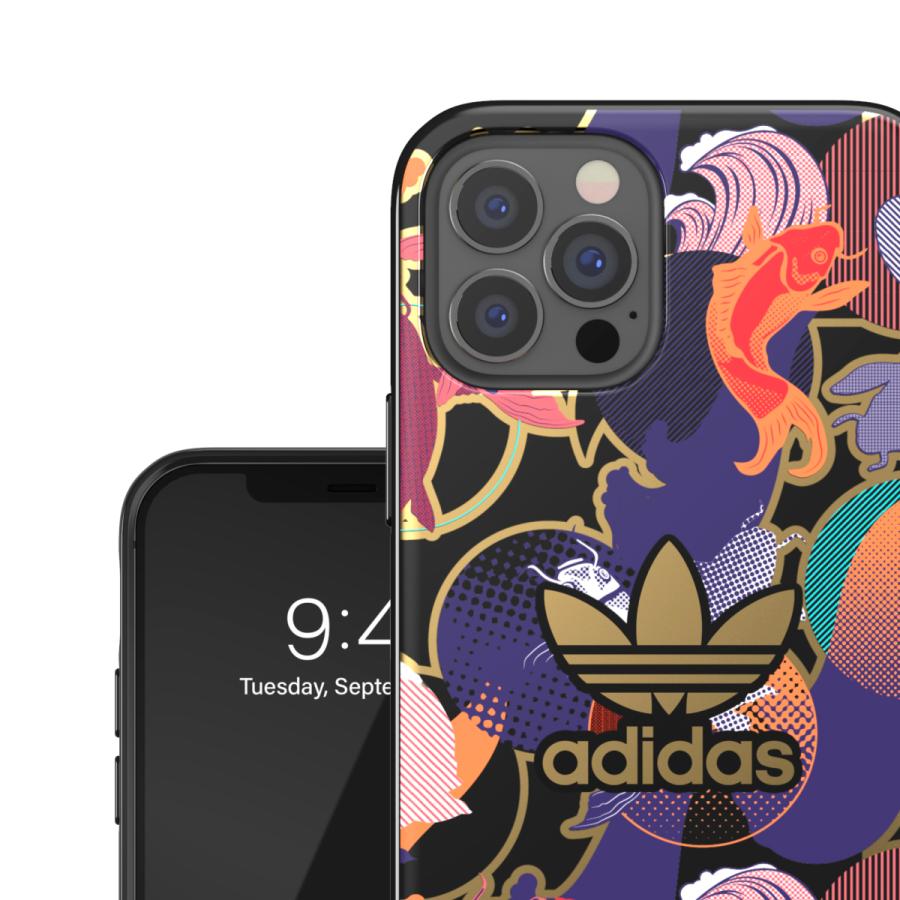 adidas アディダス iPhone 12 / iPhone 12pro ケース 耐衝撃 TPU CNY チャイニーズニューイヤー 旧正月デザイン グラフィック プリント 柄 カラフル 送料無料 | adidas | 05