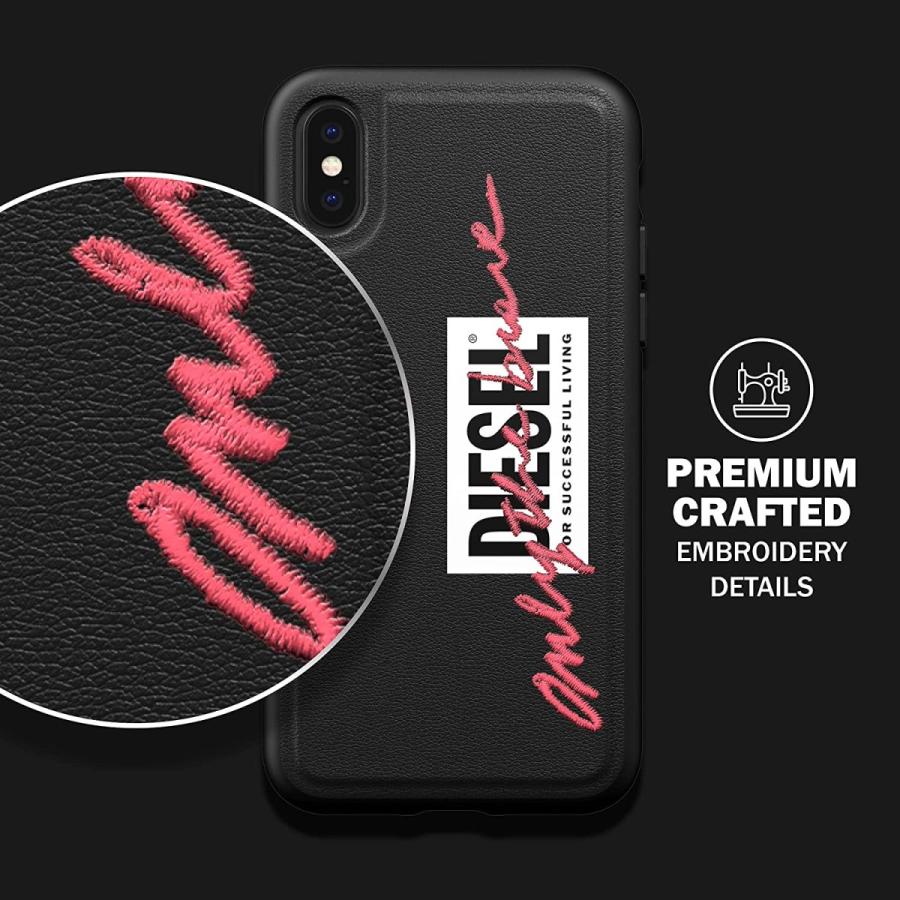 【特価セール】DIESEL iPhone X/Xs ケース 刺繍ディテール FW DIESEL iPhone X/Xs ケース 刺繍ディテール FW20 （ディーゼル X