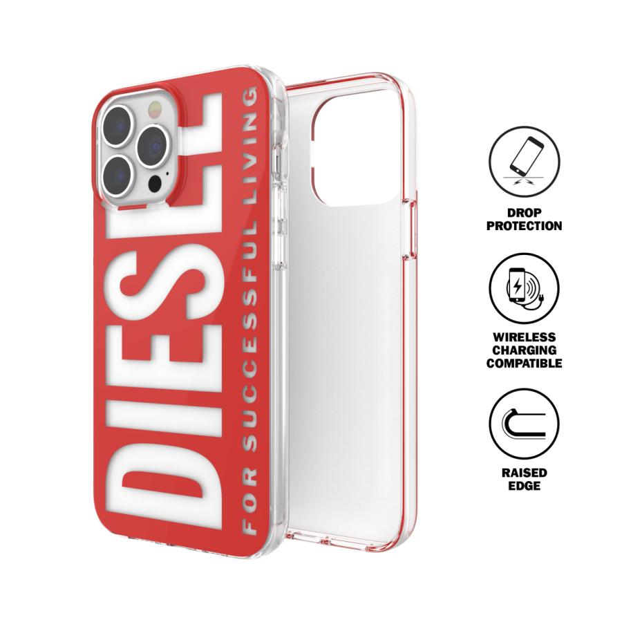DIESEL iPhone 13 Pro Max ケース 6.7インチ クリアケース