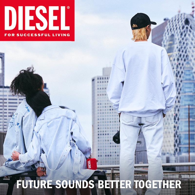 DIESEL ディーゼル Bluetooth ワイヤレススピーカー ワイヤレス 防水 重低音 最大14時間音楽再生 リストストラップ付 ブラック おしゃれ ブランド｜smartstyle-select｜07