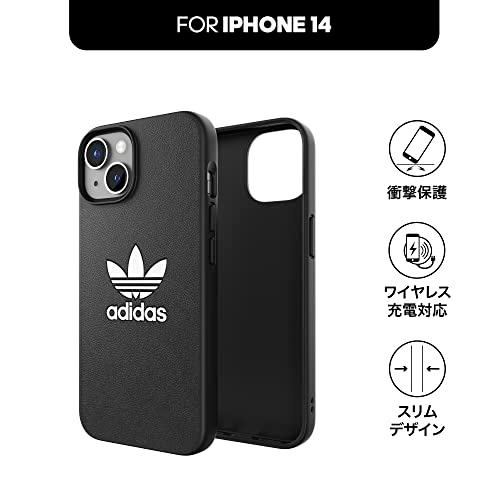 送料無料 adidas アディダス スマホケース iPhone 14 ケース アイフォン カバー スマホケース 耐衝撃 TPU BASIC ブラック 黒 アイフォンカバー iphoneカバー |  | 01