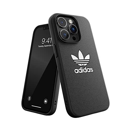 送料無料 adidas アディダス スマホケース iPhone 14 Pro ケース アイフォン カバー スマホケース 耐衝撃 TPU BASIC ブラック 黒 アイフォンカバー | 
