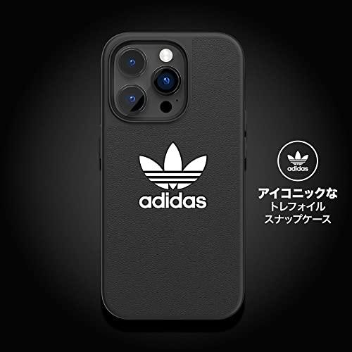 送料無料 adidas アディダス スマホケース iPhone 14 Pro ケース アイフォン カバー スマホケース 耐衝撃 TPU BASIC ブラック 黒 アイフォンカバー |  | 03