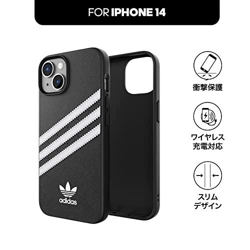 送料無料 adidas アディダス スマホケース iPhone14 ケース アイフォン カバー 耐衝撃 TPU SAMBA サンバ ブラック 黒 韓国 アイフォンカバー iphoneカバー |  | 04