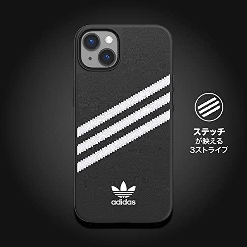 送料無料 adidas アディダス スマホケース iPhone 14 Plus ケース アイフォン カバー 耐衝撃 TPU SAMBA サンバ ブラック 黒 アイフォンカバー iphoneカバー |  | 03