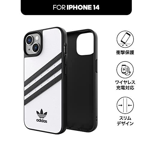 送料無料 adidas アディダス スマホケース iPhone14 ケース アイフォン カバー 耐衝撃 TPU SAMBA サンバ ホワイト 白 韓国 アイフォンカバー iphoneカバー |  | 04