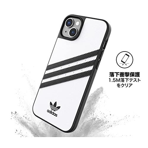 送料無料 adidas アディダス スマホケース iPhone 14 Plus ケース アイフォン カバー 耐衝撃 TPU SAMBA サンバ ホワイト 白 アイフォンカバー iphoneカバー |  | 05