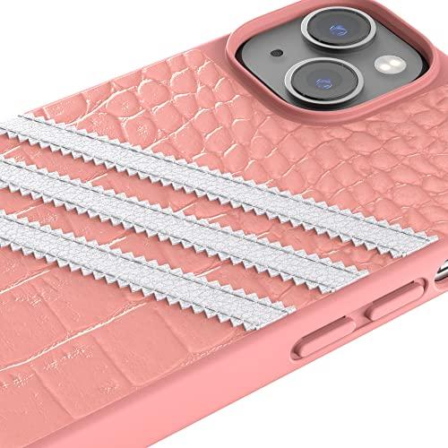 送料無料 adidas アディダス スマホケース iPhone14 ケース アイフォン カバー 耐衝撃 TPU SAMBA サンバ クロコダイルプリント 型押し ワンダーモーブ ピンク |  | 02