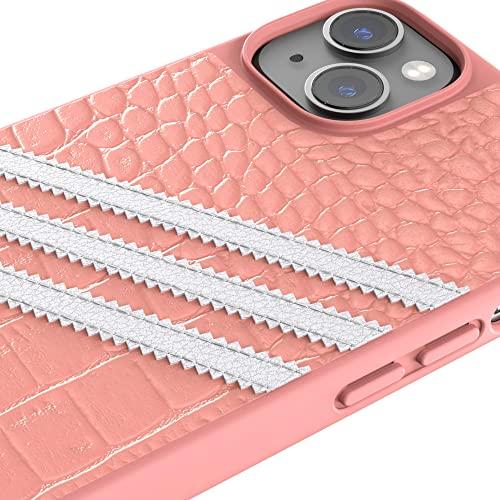 送料無料 adidas アディダス スマホケース iPhone 14 Plus ケース アイフォン カバー TPU SAMBA サンバ クロコダイルプリント 型押し ワンダーモーブ ピンク |  | 02